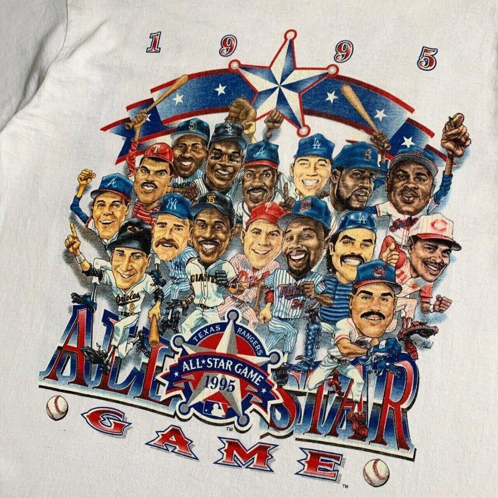 All Star Game Baseball 1995 Texrangers Unisex TShirt